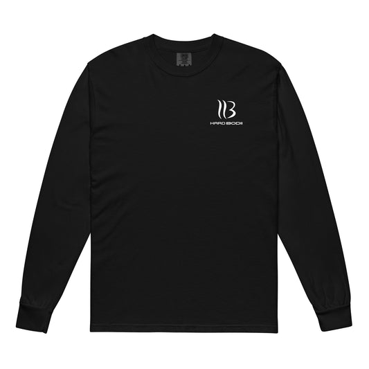 Hard Bodii Classic Men’s Long Sleeve Tee in Black