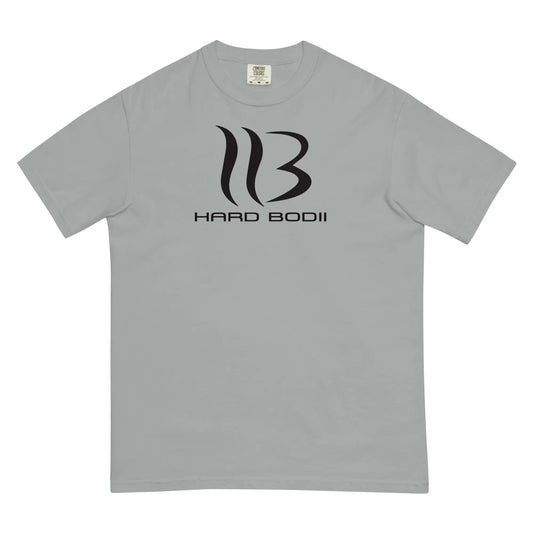 Hard Bodii Men’s Classic Fit T-Shirt in Granite - Front View