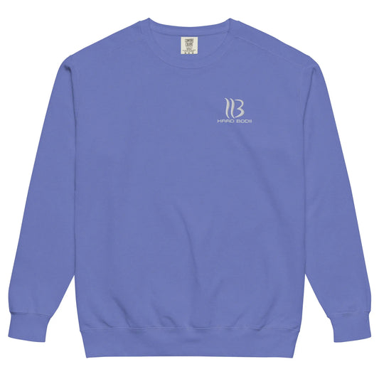 HB Men’s Everyday Comfort Sweatshirt in navy blue, featuring a classic fit and soft, durable cotton fabric.