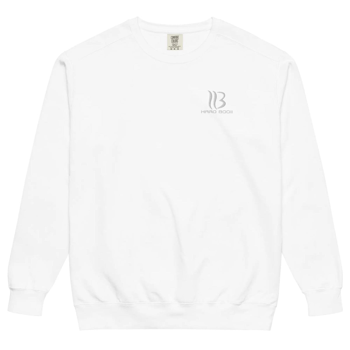 HB Men’s Everyday Comfort Sweatshirt in navy blue, featuring a classic fit and soft, durable cotton fabric.