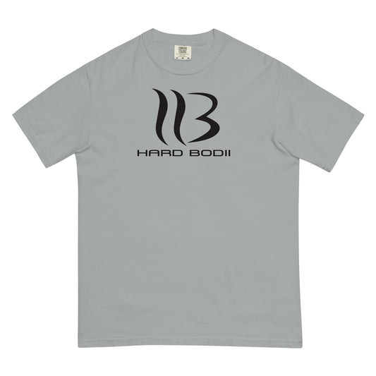 Hard Bodii Men’s Classic Fit T-Shirt in Granite - Front View